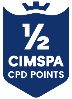 CIMSPA 0.5 point logo